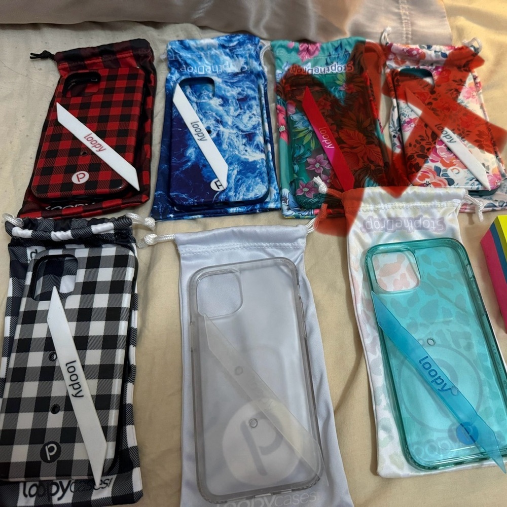 iPhone 12 Pro Loopy Cases- 6 Cases Can Bundle or Separate